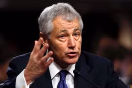 Bộ trưởng Quốc phòng Mỹ Chuck Hagel. (Nguồn: AFP)