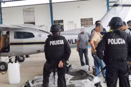 Số cocaine bị thu giữ. (Nguồn: La Opción) 