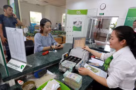 Giao dịch tại Vietcombank. (Nguồn: Vietcombank)