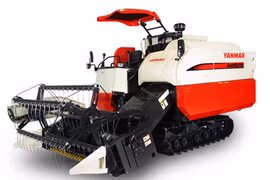 Máy gặt đập liên hợp của Yabmar. (Nguồn: Yanmar)