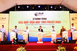 Nhà máy điện mặt trời Phước Ninh có công suất 45MW với tổng vốn đầu tư trên 1.000 tỷ đồng, mỗi năm sẽ cung cấp cho lưới điện quốc gia khoảng 75 triệu kWh/năm.