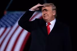 Tổng thống Mỹ Donald Trump. (Nguồn: CTV)