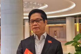 Chủ tịch Phòng Thương mại và Công nghiệp Việt Nam Vũ Tiến Lộc. (Ảnh: Xuân Mai/Vietnam+)