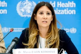 Tiến sỹ Maria Van Kerkhove, Trưởng nhóm kỹ thuật thuộc bộ phận dịch bệnh khẩn cấp của WHO. (Nguồn: AFP)