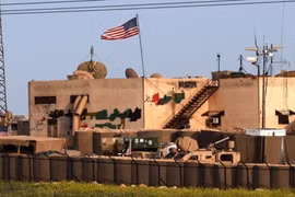 Một căn cứ quân sự của Mỹ ở Syria. (Nguồn: Sharghdaily)