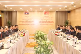 Quang cảnh hội đàm. (Ảnh: Phương Hoa/TTXVN)