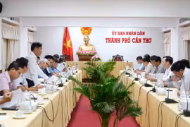 Quang cảnh cuộc họp. (Ảnh: Thanh Liêm/TTXVN)