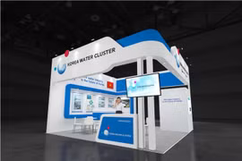 Mô hình gian hàng của KWC tại ENTECH 2024