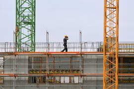 Một số lĩnh vực của nền kinh tế Đức. (Ảnh: AFP/TTXVN)