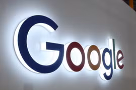 Biểu tượng Google. (Ảnh: AFP/TTXVN)