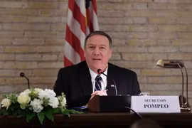 Ngoại trưởng Mỹ Mike Pompeo. (Ảnh: AFP/TTXVN)
