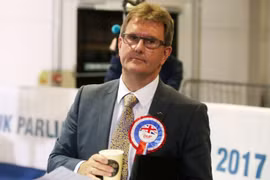 Nghị sỹ Jeffrey Donaldson. (Nguồn: The Times)