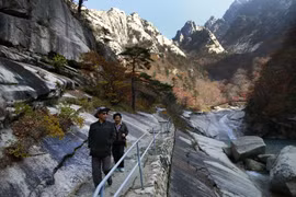 Núi Kumgang. (Nguồn: The Japan Times)