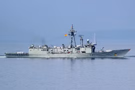 Tàu chiến của NATO ở Biển Đen. (Nguồn: Ukrinform)