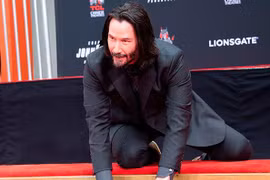 Ngôi sao Keanu Reeves của ''John Wick 3'' được vinh danh. (Nguồn: GulfToday)