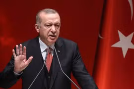 Tổng thống Thổ Nhĩ Kỳ Recep Tayyip Erdogan. (Nguồn: Time)