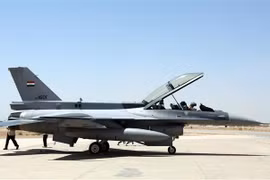 Máy bay chiến đấu F-16 của Mỹ. (Ảnh minh họa: AFP/TTXVN)