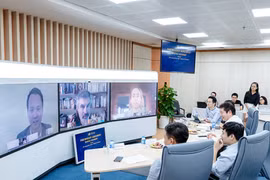 Ngày 12/6/2020, FPT và Viện Nghiên cứu Trí tuệ nhân tạo (AI) Mila ký kết thoả thuận hợp tác thông qua hình thức trực tuyến tại hai đầu cầu Hà Nội và Montreal (Canada). (Nguồn: FPT.AI)