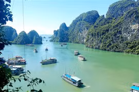Vịnh Hạ Long. (Ảnh: Thanh Vân/TTXVN)