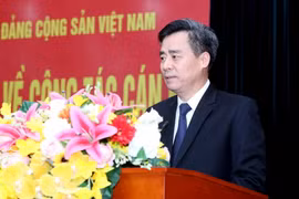 Ông Nguyễn Quang Dương, Ủy viên Trung ương Đảng, Bí thư Đảng ủy Khối các cơ quan Trung ương. (Ảnh:Phương Hoa/TTXVN)