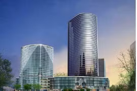 Phối cảnh Trung tâm thương mại dịch vụ Hạ Đình.