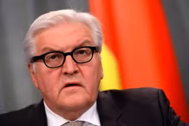Ngoại trưởng Đức Frank-Walter Steinmeier. (Nguồn: AFP)