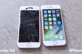 iPhone 7 vượt qua iPhone 6s trong bài kiểm tra thả từ trên cao