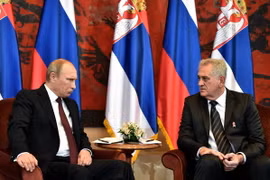 Nga-Serbia ký thỏa thuận hợp tác trong nhiều lĩnh vực quan trọng