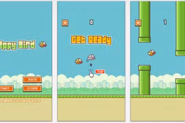 Flappy Bird đánh bại game 500 triệu USD về khoản tìm kiếm