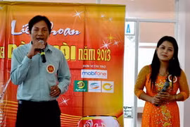 Một cặp đôi thí sinh tại vòng sơ khảo. (Nguồn: baichoi.com)