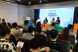 Google for Startup tại Việt Nam đã diễn ra với sự tham gia của hơn 50 cố vấn và chuyên gia uy tín đến từ tập đoàn. (Ảnh: Vietnam+)