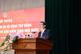 Phó chủ tịch Quốc hội Nguyễn Đức HảiPhó chủ tịch Quốc hội Nguyễn Đức Hải phát biểu tại hội nghị. (Ảnh: Vietnam+)