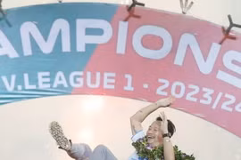 Khoảnh khắc Nam Định vô địch V-League