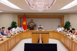 Quang cảnh cuộc họp. (Ảnh: Phạm Kiên/TTXVN)