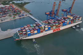 Trong 5 tháng đầu năm 2024, xuất khẩu của Việt Nam sang Nga đạt 955,6 triệu USD, tăng 44,7%.(Ảnh minh họa: Hoàng Nhị/TTXVN)