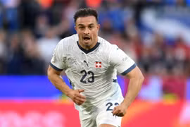 Xherdan Shaqiri lập nên kỳ tích trong lịch sử bóng đá thế giới. (Nguồn: Getty Images)