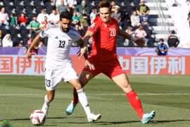 Không có kênh truyền hình nào ở Việt Nam phát sóng trận Iraq-Việt Nam tại Vòng loại World Cup 2026. (Nguồn: AFP)