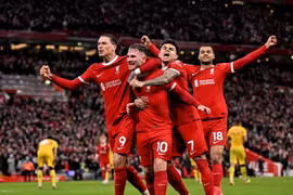 Liverpool trở lại ngôi đầu Premier League. (Nguồn: Getty Images)