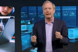 Chủ tịch Tập đoàn công nghệ Microsoft Brad Smith. 