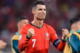 Cristiano Ronaldo thiết lập kỷ lục ở EURO 2024. (Nguồn: Getty Images)