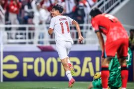U23 Indonesia khiến U23 Hàn Quốc lỡ hẹn với Olympic Paris 2024. (Nguồn: AFC)