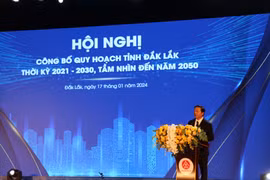 Phó Thủ tướng Chính phủ Trần Hồng Hà phát biểu tại Hội nghị. (Ảnh: Anh Dũng/TTXVN)