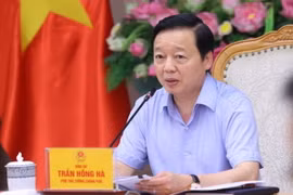 Phó Thủ tướng Trần Hồng Hà. (Ảnh: Văn Điệp/TTXVN)