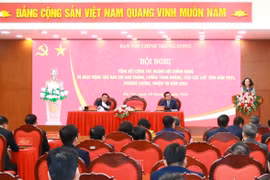 Quang cảnh hội nghị. (Ảnh: Phương Hoa/TTXVN)