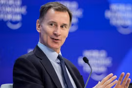 Bộ trưởng Tài chính Anh Jeremy Hunt. (Nguồn: AP)