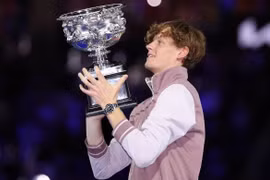 Sinner trở thành nhà vô địch Australian Open 2024. (Nguồn: AFP/Getty Images)