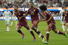 Venezuela sớm vào vòng tứ kết Copa America. (Nguồn: AP)