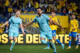 Gundogan mang chiến thắng về cho Barcelona. (Nguồn: Getty Images)