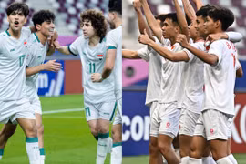 U23 Việt Nam quyết đấu đấu U23 Iraq ở tứ kết U23 châu Á 2024. (Nguồn: AFC)