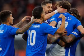 Italy có chiến thắng đầu tiên trên hành trình bảo vệ ngôi vương EURO. (Nguồn: Guardian)